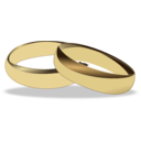wedding rings transparent